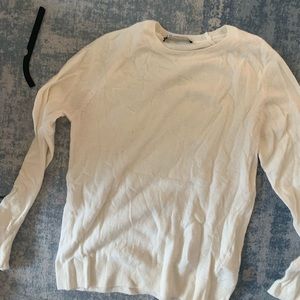 Zara White Sweater
